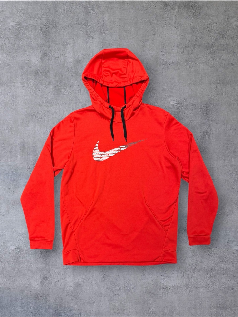 Nike Red Sweatshirt with Iconic Swoosh